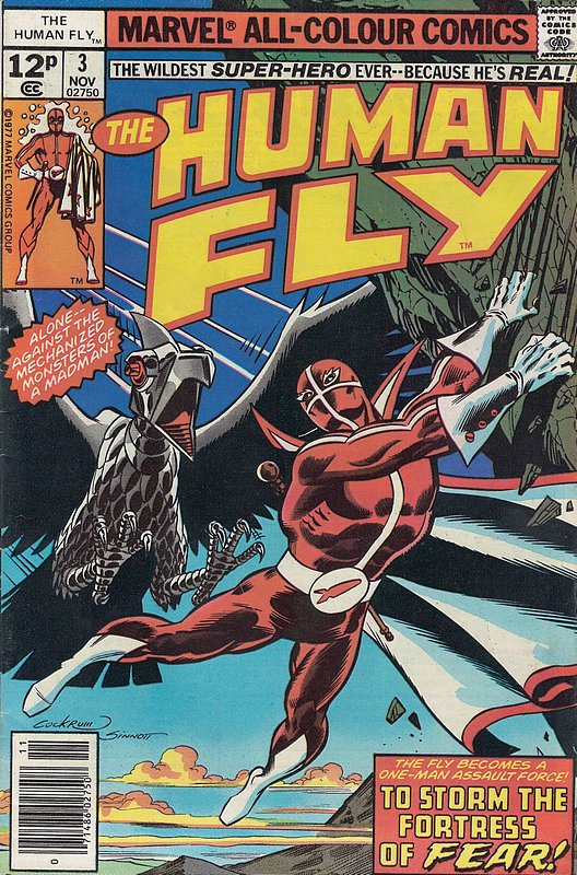 Cover of Human Fly (Vol 1) #3. One of 250,000 Vintage American Comics on sale from Krypton!