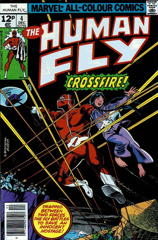 Cover of Human Fly (Vol 1) #4. One of 250,000 Vintage American Comics on sale from Krypton!