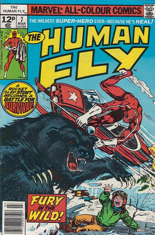 Cover of Human Fly (Vol 1) #7. One of 250,000 Vintage American Comics on sale from Krypton!