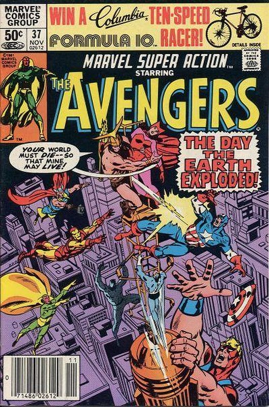Cover of Marvel Super Action (Vol 1) #37. One of 250,000 Vintage American Comics on sale from Krypton!