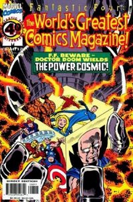 Cover of Fantastic Four: Worlds Greatest Comic Magazine #8. One of 250,000 Vintage American Comics on sale from Krypton!