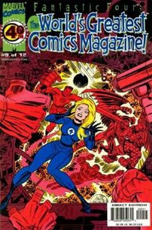 Cover of Fantastic Four: Worlds Greatest Comic Magazine #9. One of 250,000 Vintage American Comics on sale from Krypton!