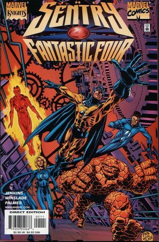 Cover of Sentry/Fantastic Four (2001 One Shot) #1. One of 250,000 Vintage American Comics on sale from Krypton!