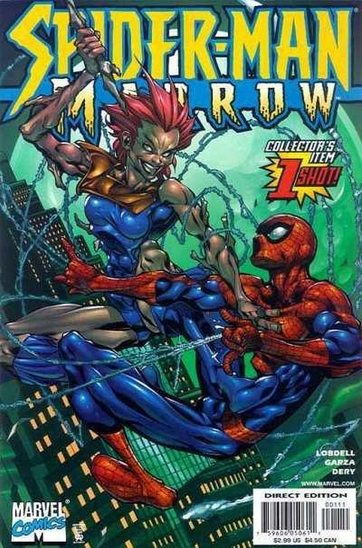 Cover of Spider-Man: Marrow (2001 One Shot) #1. One of 250,000 Vintage American Comics on sale from Krypton!