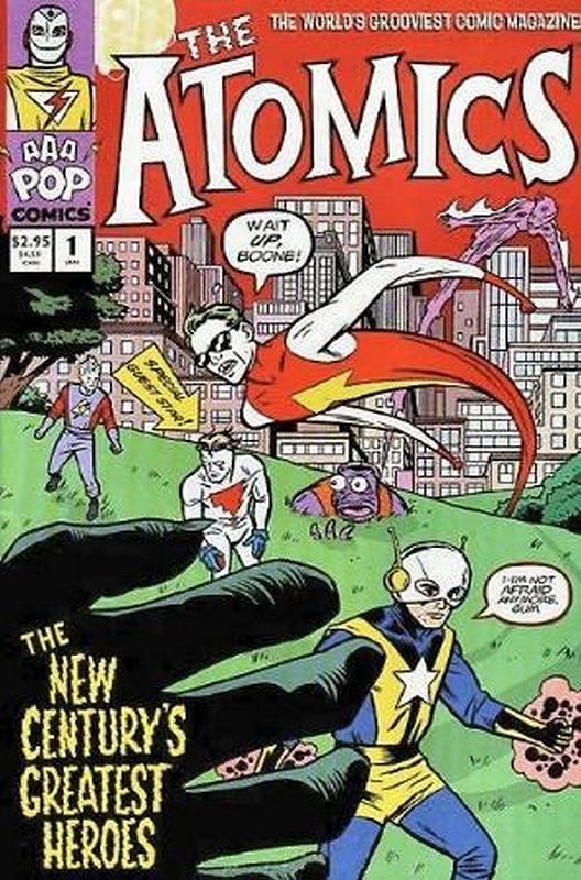 Cover of Atomics (Vol 1) #1. One of 250,000 Vintage American Comics on sale from Krypton!