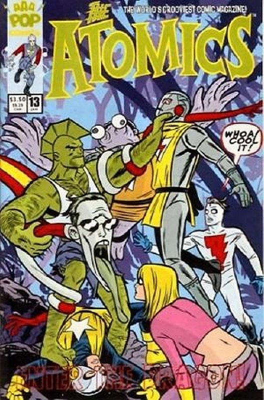 Cover of Atomics (Vol 1) #13. One of 250,000 Vintage American Comics on sale from Krypton!