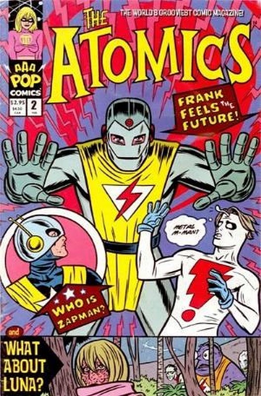 Cover of Atomics (Vol 1) #2. One of 250,000 Vintage American Comics on sale from Krypton!