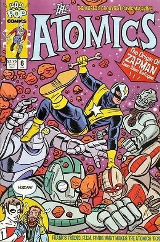 Cover of Atomics (Vol 1) #6. One of 250,000 Vintage American Comics on sale from Krypton!