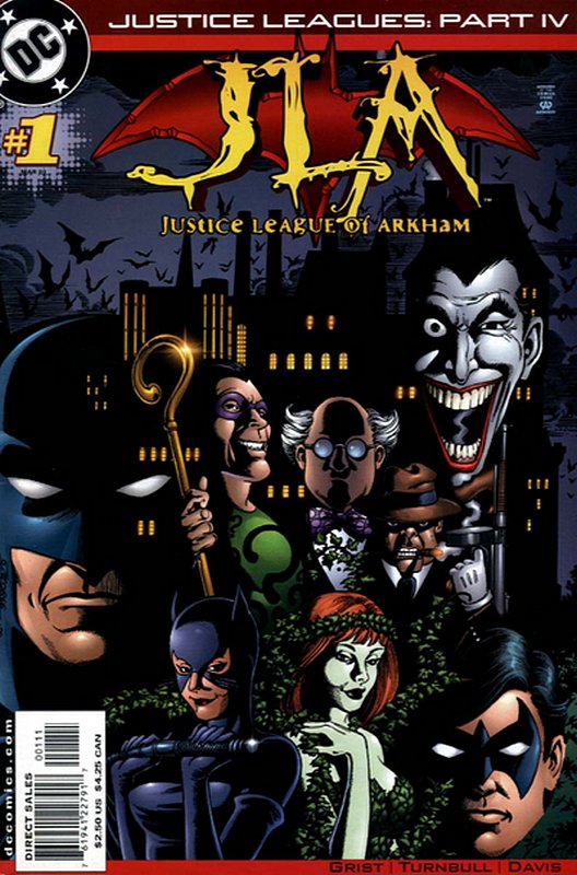 Cover of Justice Leagues: JLA of Arkham (2001 One Shot) #1. One of 250,000 Vintage American Comics on sale from Krypton!