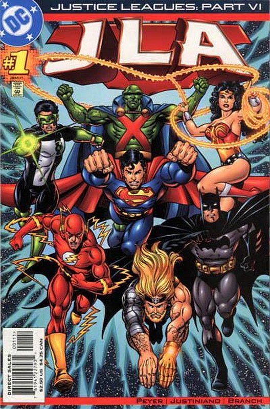 Cover of Justice Leagues: JLA (2001 One Shot) #1. One of 250,000 Vintage American Comics on sale from Krypton!
