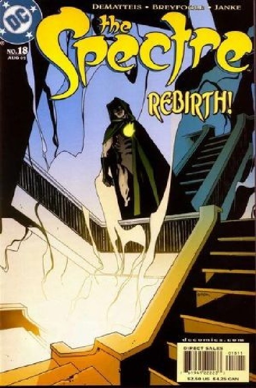 Cover of Spectre (Vol 4) #18. One of 250,000 Vintage American Comics on sale from Krypton!