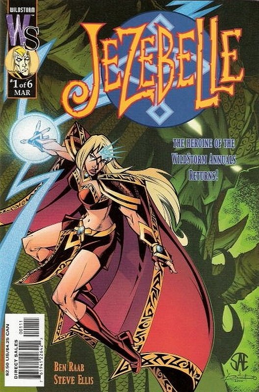 Cover of Jezebelle (2001 Ltd) #1. One of 250,000 Vintage American Comics on sale from Krypton!