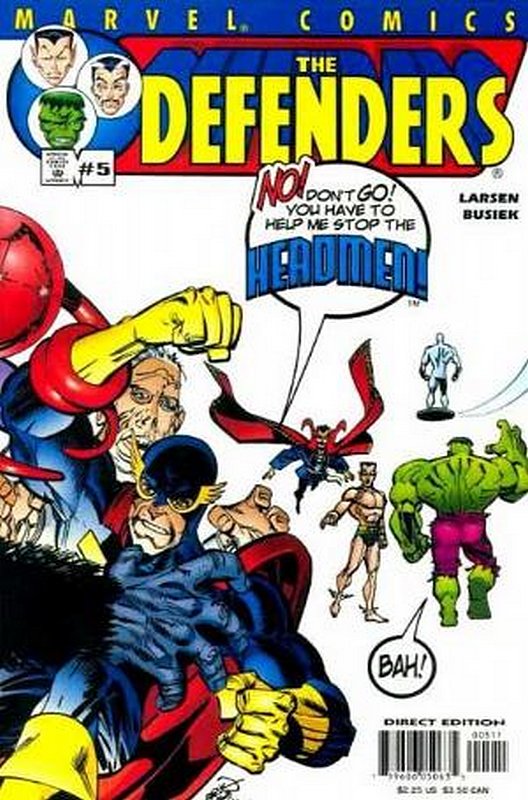 Cover of Defenders (Vol 2) #5. One of 250,000 Vintage American Comics on sale from Krypton!