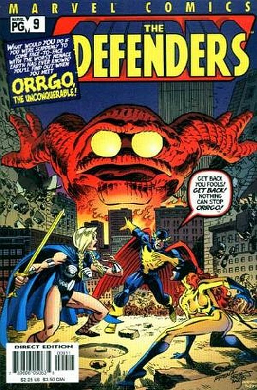Cover of Defenders (Vol 2) #9. One of 250,000 Vintage American Comics on sale from Krypton!