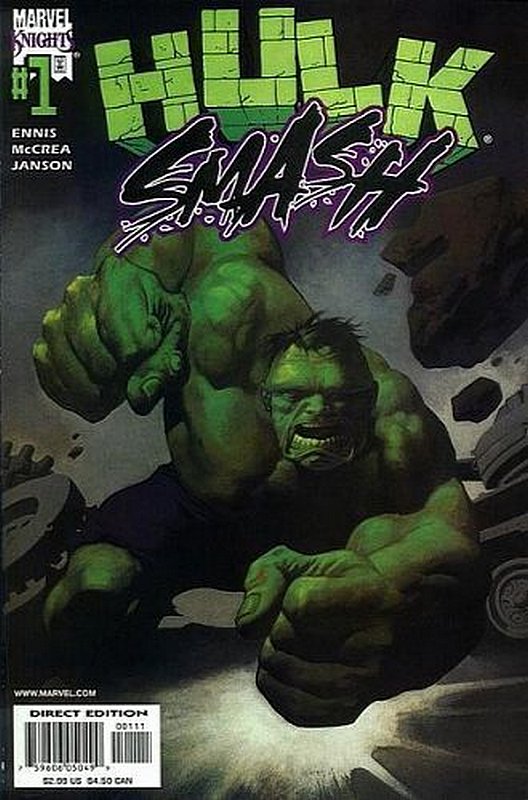 Cover of Hulk Smash (2001 Ltd) #1. One of 250,000 Vintage American Comics on sale from Krypton!
