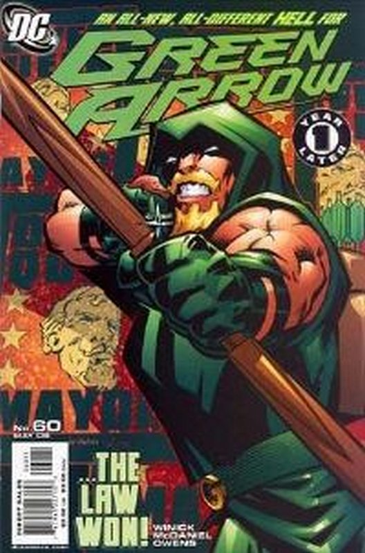 Cover of Green Arrow (Vol 2) #60. One of 250,000 Vintage American Comics on sale from Krypton!