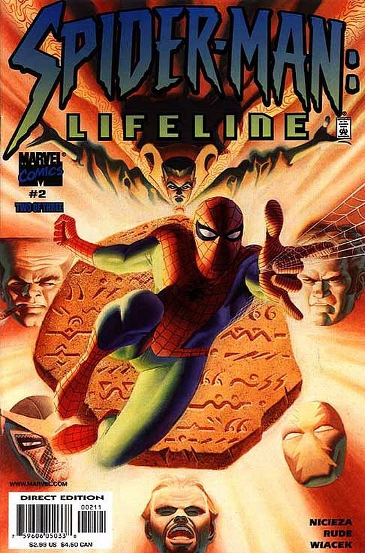 Cover of Spider-Man: Lifeline (2001 Ltd) #2. One of 250,000 Vintage American Comics on sale from Krypton!