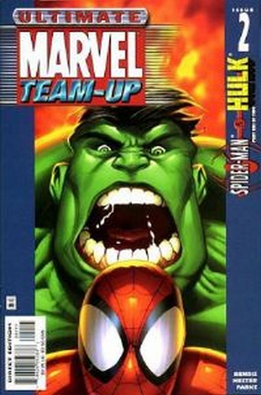 Cover of Ultimate Marvel Team-up (Vol 1) #2. One of 250,000 Vintage American Comics on sale from Krypton!