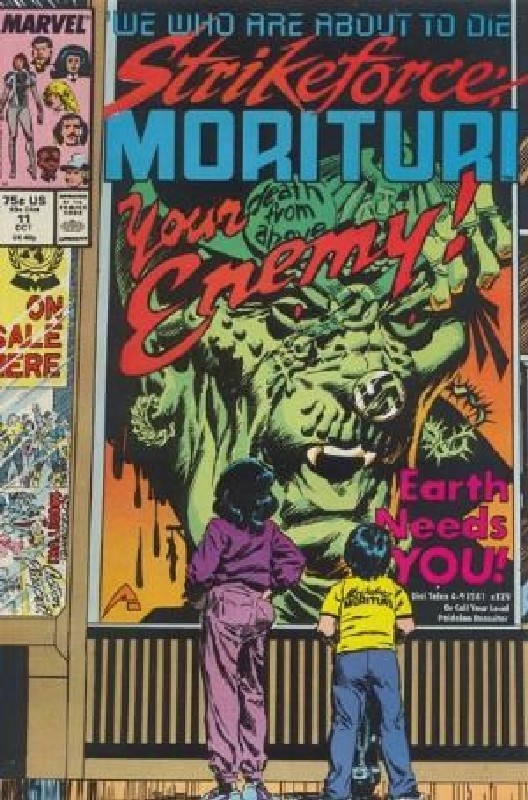 Cover of Strikeforce: Morituri (Vol 1) #11. One of 250,000 Vintage American Comics on sale from Krypton!