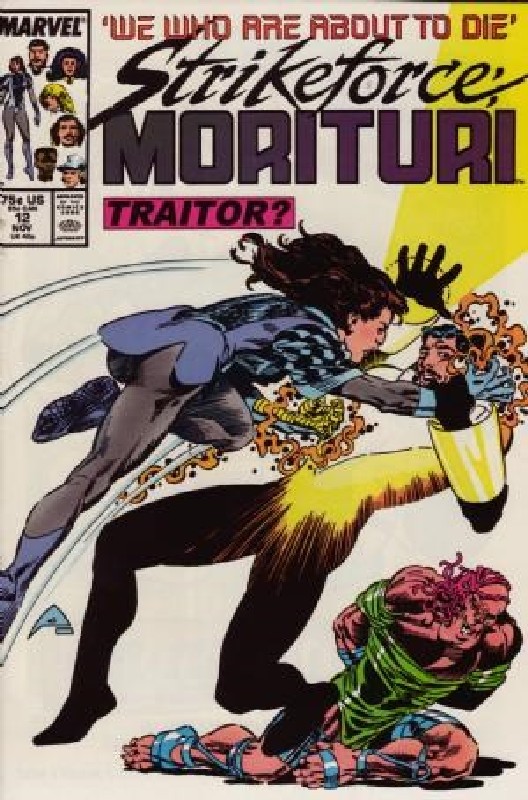 Cover of Strikeforce: Morituri (Vol 1) #12. One of 250,000 Vintage American Comics on sale from Krypton!