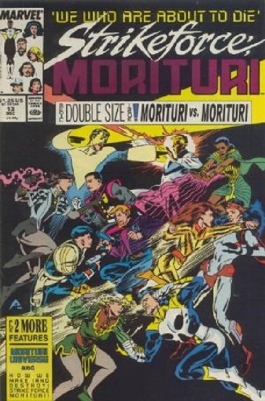 Cover of Strikeforce: Morituri (Vol 1) #13. One of 250,000 Vintage American Comics on sale from Krypton!