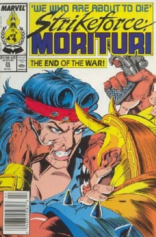 Cover of Strikeforce: Morituri (Vol 1) #26. One of 250,000 Vintage American Comics on sale from Krypton!