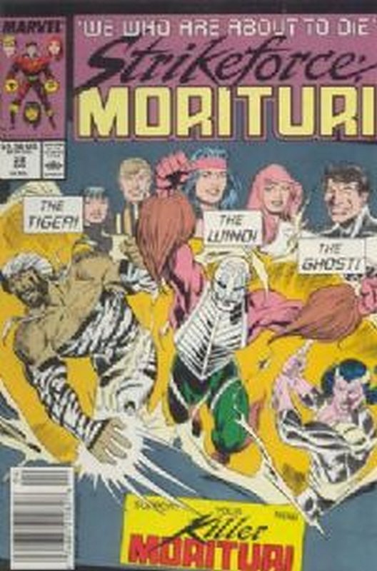 Cover of Strikeforce: Morituri (Vol 1) #28. One of 250,000 Vintage American Comics on sale from Krypton!