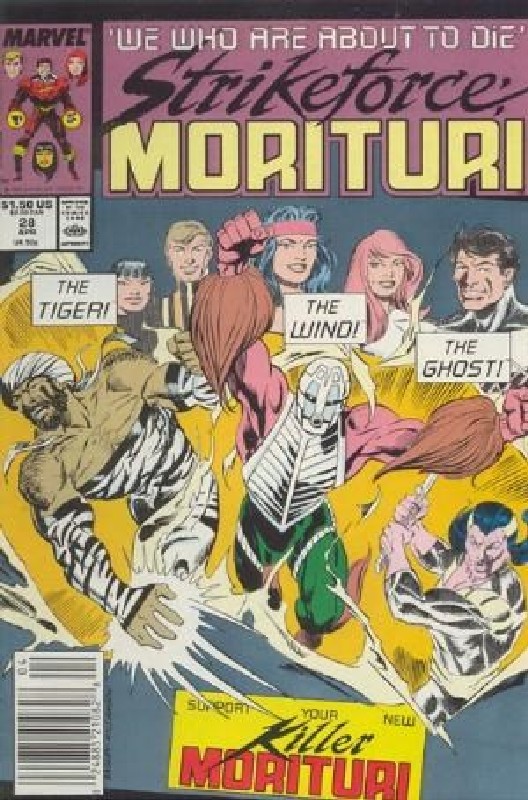 Cover of Strikeforce: Morituri (Vol 1) #28. One of 250,000 Vintage American Comics on sale from Krypton!