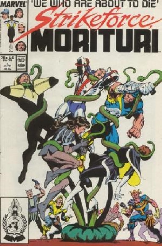 Cover of Strikeforce: Morituri (Vol 1) #5. One of 250,000 Vintage American Comics on sale from Krypton!