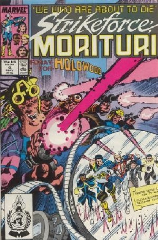 Cover of Strikeforce: Morituri (Vol 1) #6. One of 250,000 Vintage American Comics on sale from Krypton!