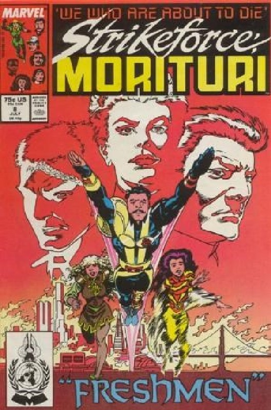Cover of Strikeforce: Morituri (Vol 1) #8. One of 250,000 Vintage American Comics on sale from Krypton!