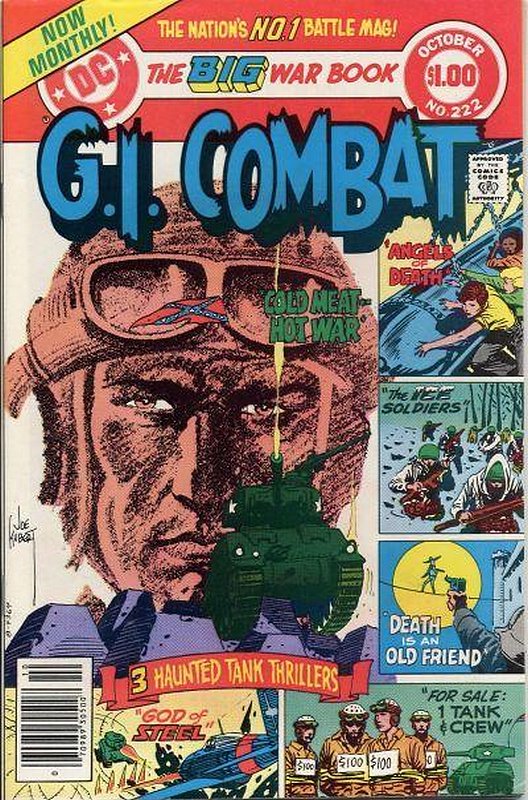 Cover of G. I. Combat (Vol 1) #222. One of 250,000 Vintage American Comics on sale from Krypton!