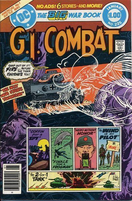 Cover of G. I. Combat (Vol 1) #225. One of 250,000 Vintage American Comics on sale from Krypton!