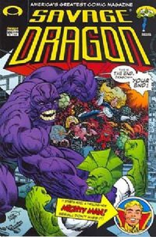 Cover of Savage Dragon #109. One of 250,000 Vintage American Comics on sale from Krypton!