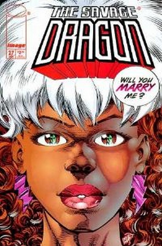 Cover of Savage Dragon #27. One of 250,000 Vintage American Comics on sale from Krypton!
