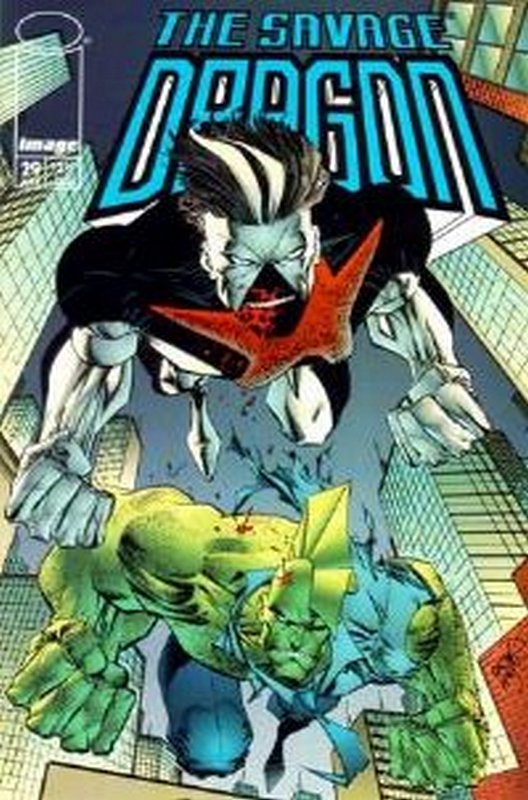 Cover of Savage Dragon #29. One of 250,000 Vintage American Comics on sale from Krypton!