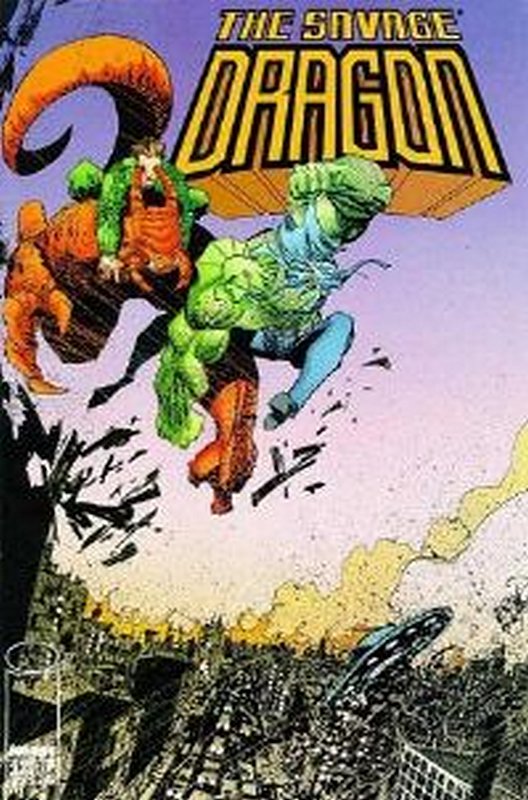 Cover of Savage Dragon #37. One of 250,000 Vintage American Comics on sale from Krypton!