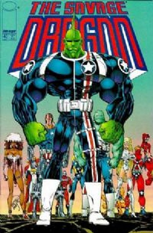 Cover of Savage Dragon #40. One of 250,000 Vintage American Comics on sale from Krypton!