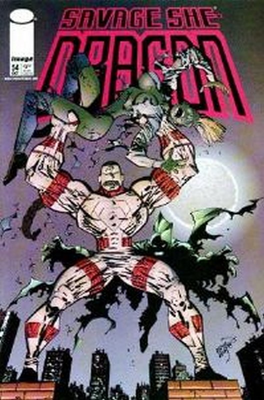 Cover of Savage Dragon #54. One of 250,000 Vintage American Comics on sale from Krypton!