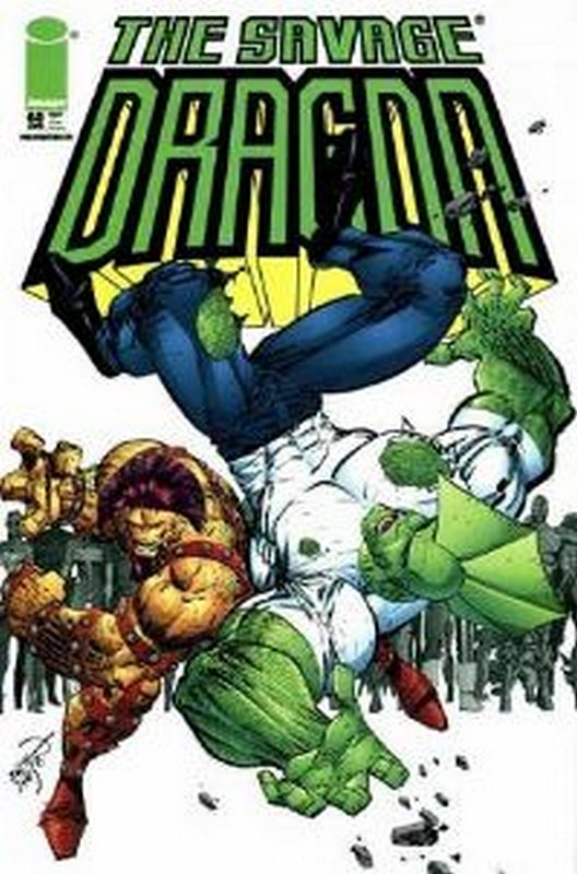 Cover of Savage Dragon #60. One of 250,000 Vintage American Comics on sale from Krypton!