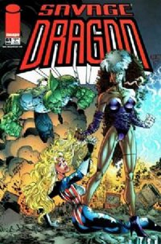 Cover of Savage Dragon #61. One of 250,000 Vintage American Comics on sale from Krypton!