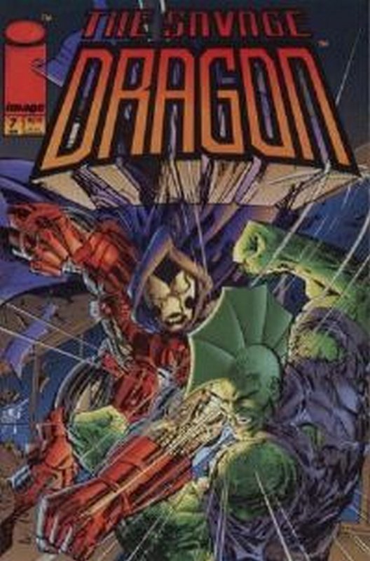 Cover of Savage Dragon #7. One of 250,000 Vintage American Comics on sale from Krypton!