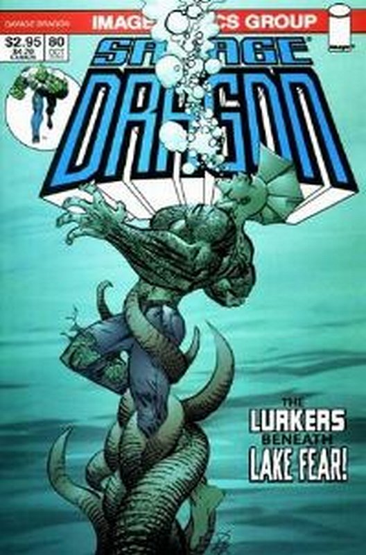 Cover of Savage Dragon #80. One of 250,000 Vintage American Comics on sale from Krypton!