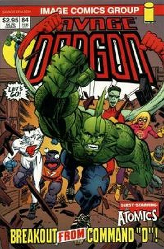 Cover of Savage Dragon #84. One of 250,000 Vintage American Comics on sale from Krypton!
