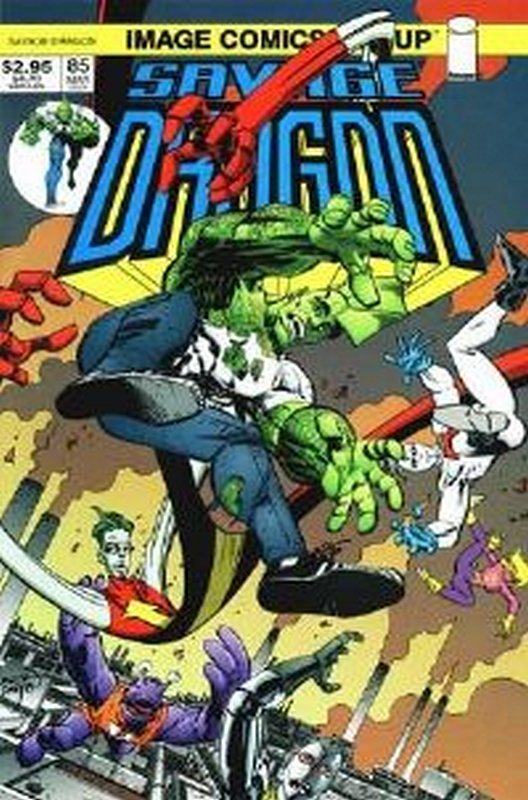 Cover of Savage Dragon #85. One of 250,000 Vintage American Comics on sale from Krypton!