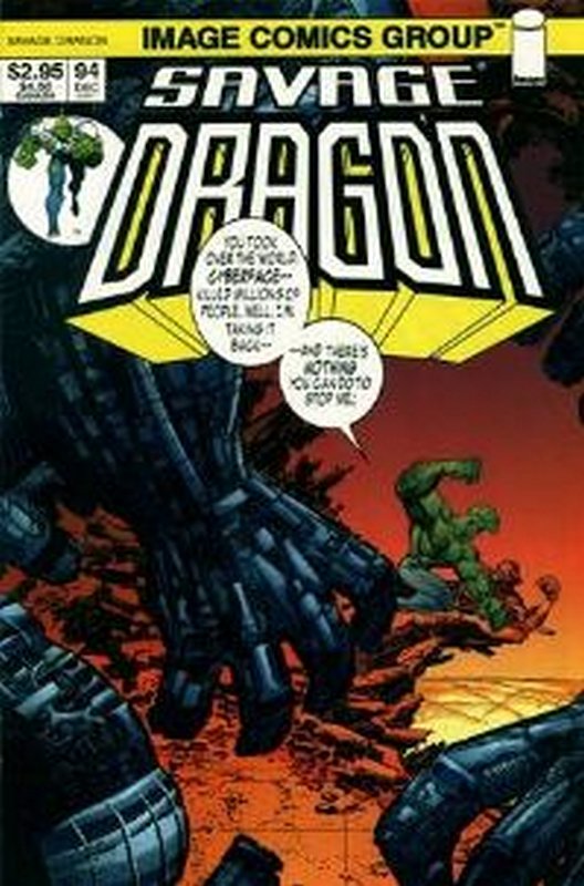 Cover of Savage Dragon #94. One of 250,000 Vintage American Comics on sale from Krypton!