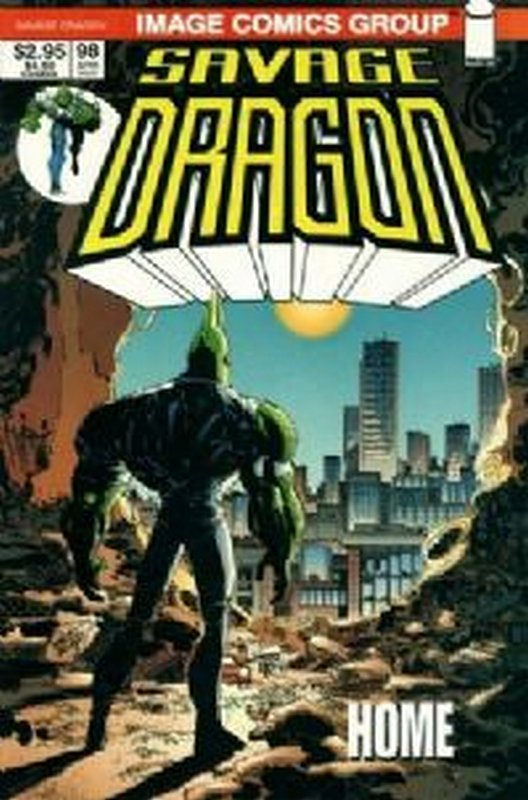 Cover of Savage Dragon #98. One of 250,000 Vintage American Comics on sale from Krypton!