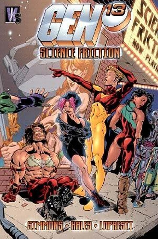 Cover of Gen 13: Science Friction #1. One of 250,000 Vintage American Comics on sale from Krypton!