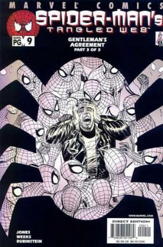 Cover of Spider-Man: Tangled Web #9. One of 250,000 Vintage American Comics on sale from Krypton!
