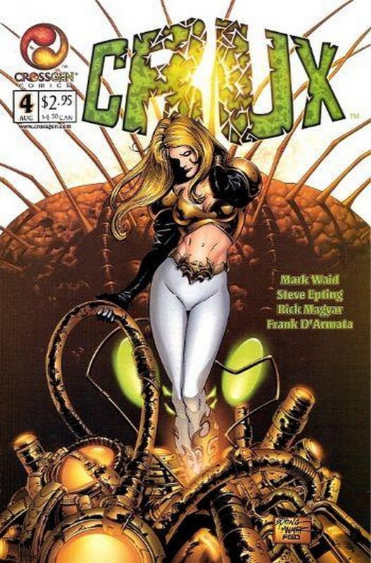 Cover of Crux (Vol 1) #4. One of 250,000 Vintage American Comics on sale from Krypton!